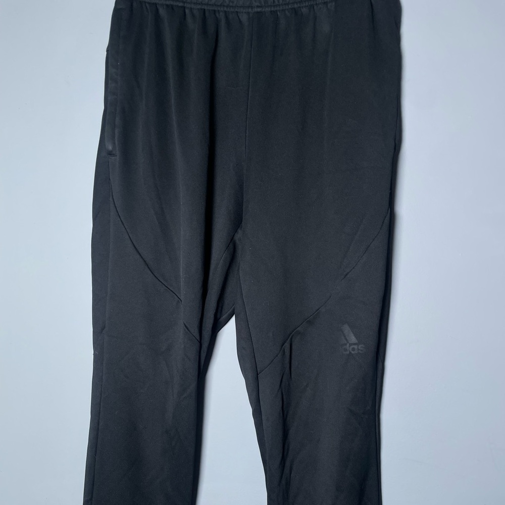 Adidas Medium Men’s Pants Joggers Black Minimalist Neutral Athletic Sweatpants M - Picture 2 of 7